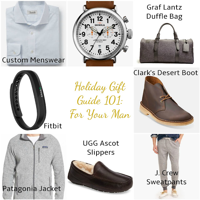 Holiday Gift Guide 101: For Your Man!
