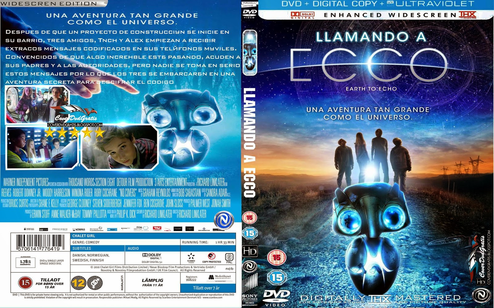 Earth To Echo Dvd Cover