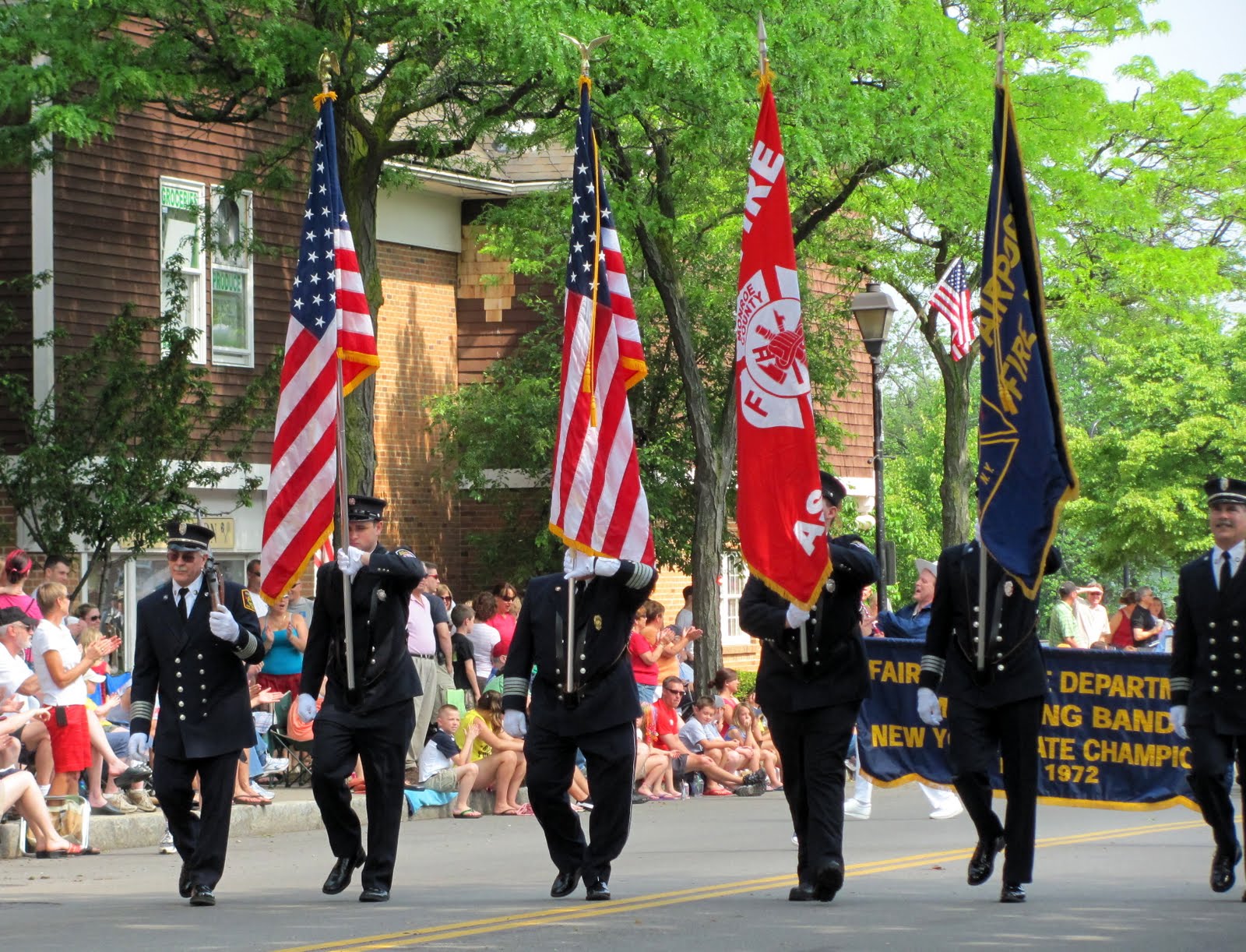 Life Comparisons Returning to America Fairport's Memorial Day Parade