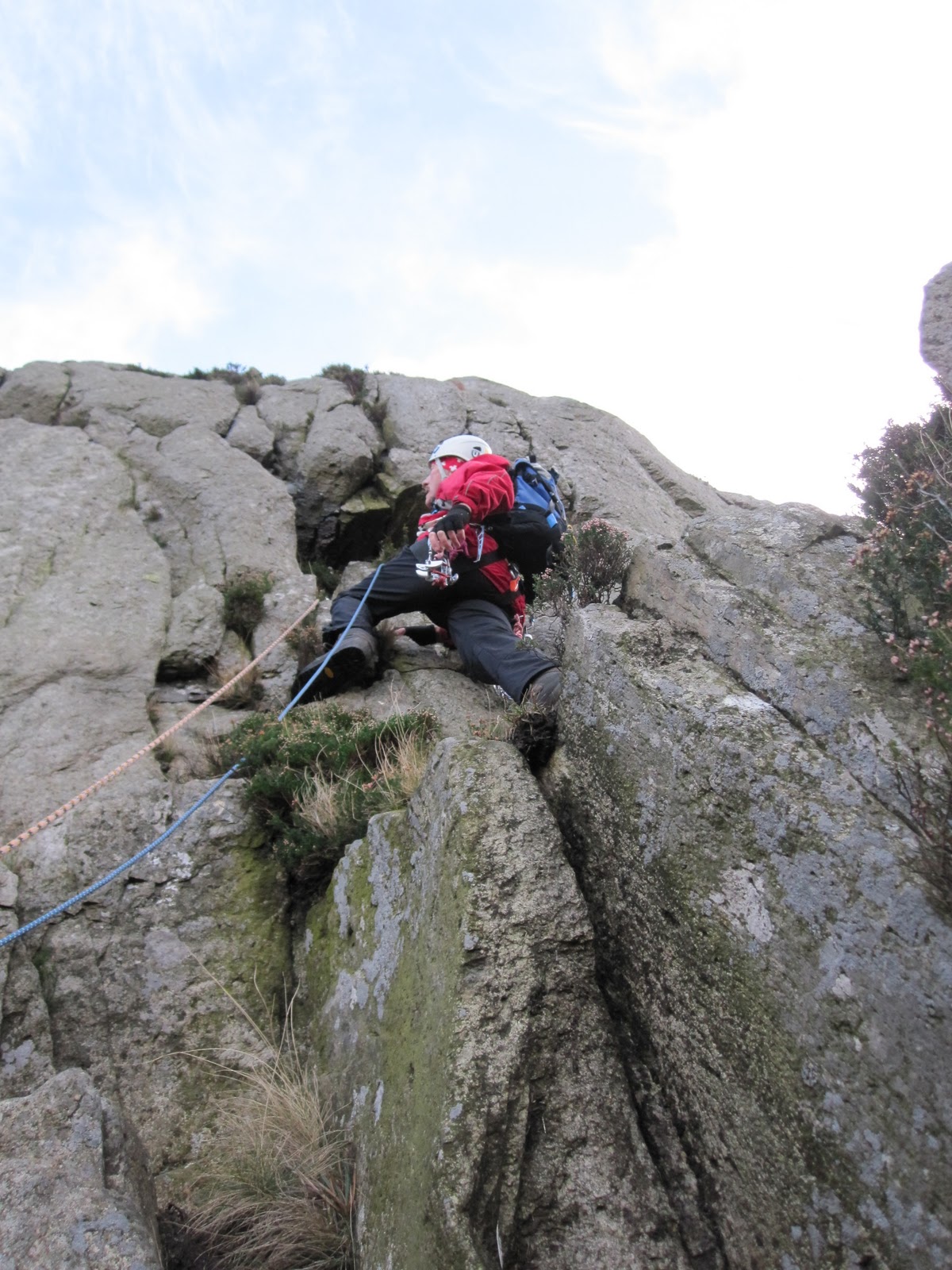 Rob Thornton's Solo Mountaineering Blog. SOLO SELF BELAY WITH TROLL