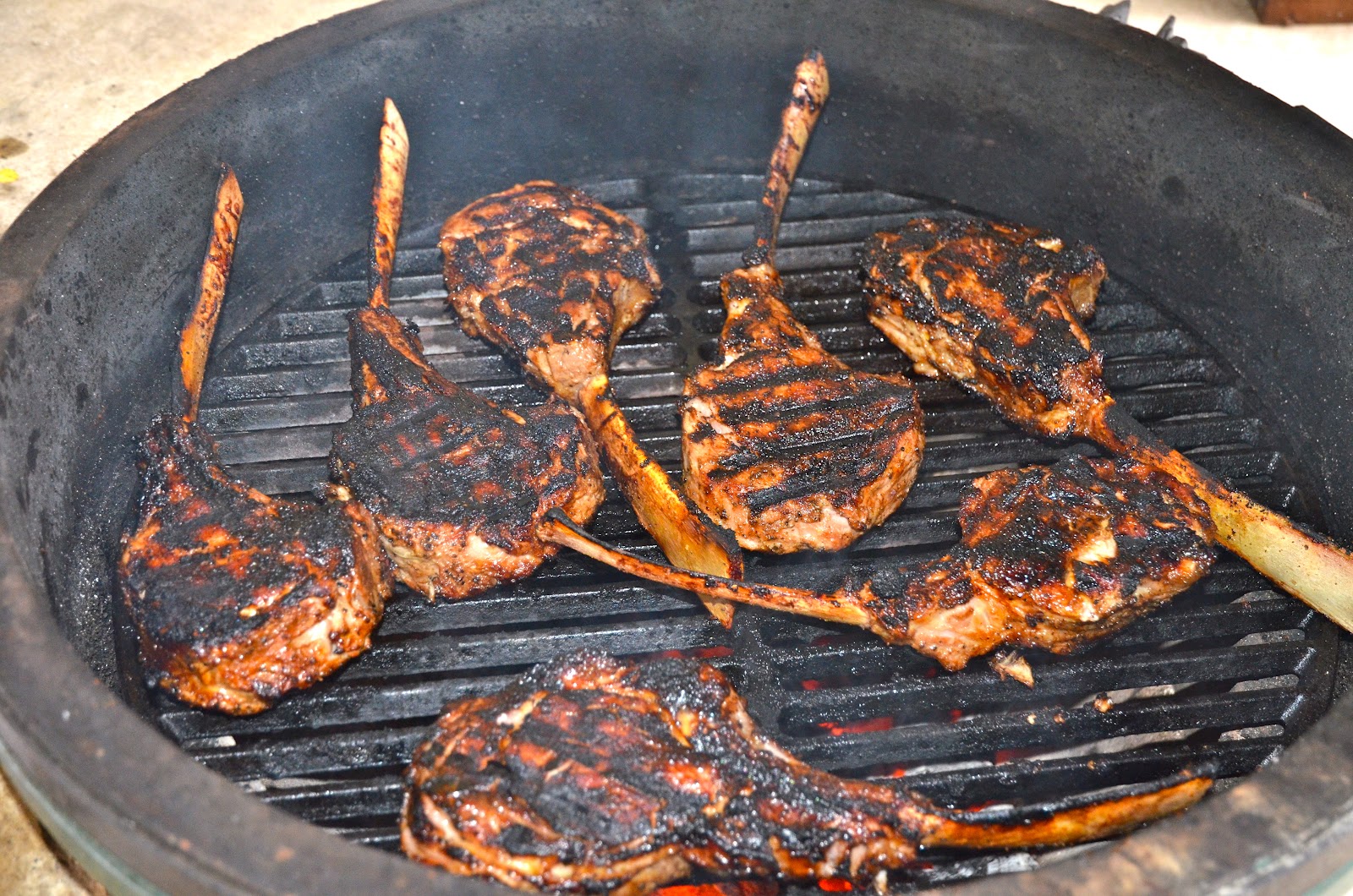 Thrills from On and Off the Grill: Bone-In Veal Chops