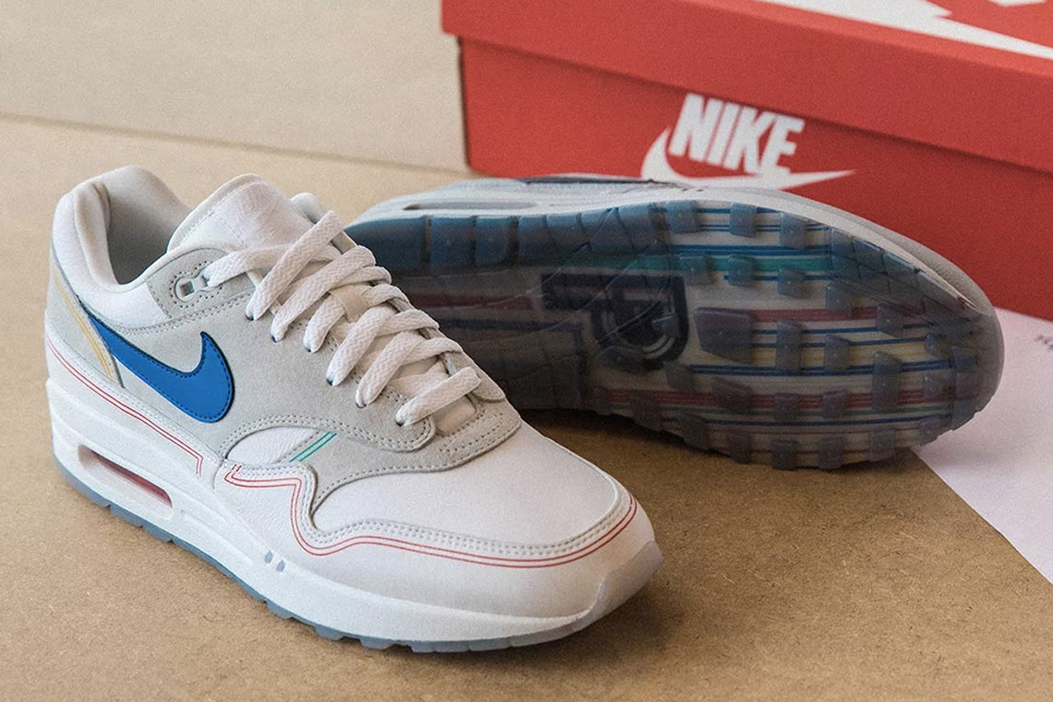 air max 1 by night