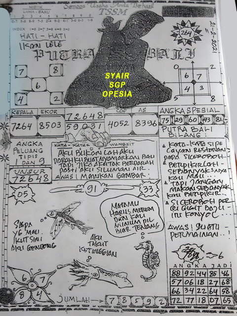 Syair Harian Sgp 21 Februari 2021 Kode Syair Sgp Hk Sd Motesia
