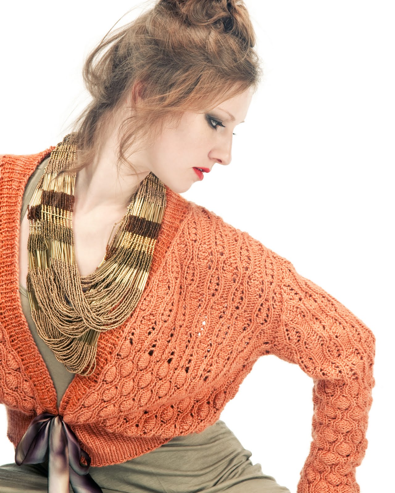 Laura Zukaite The Golden Girl Cardigan!