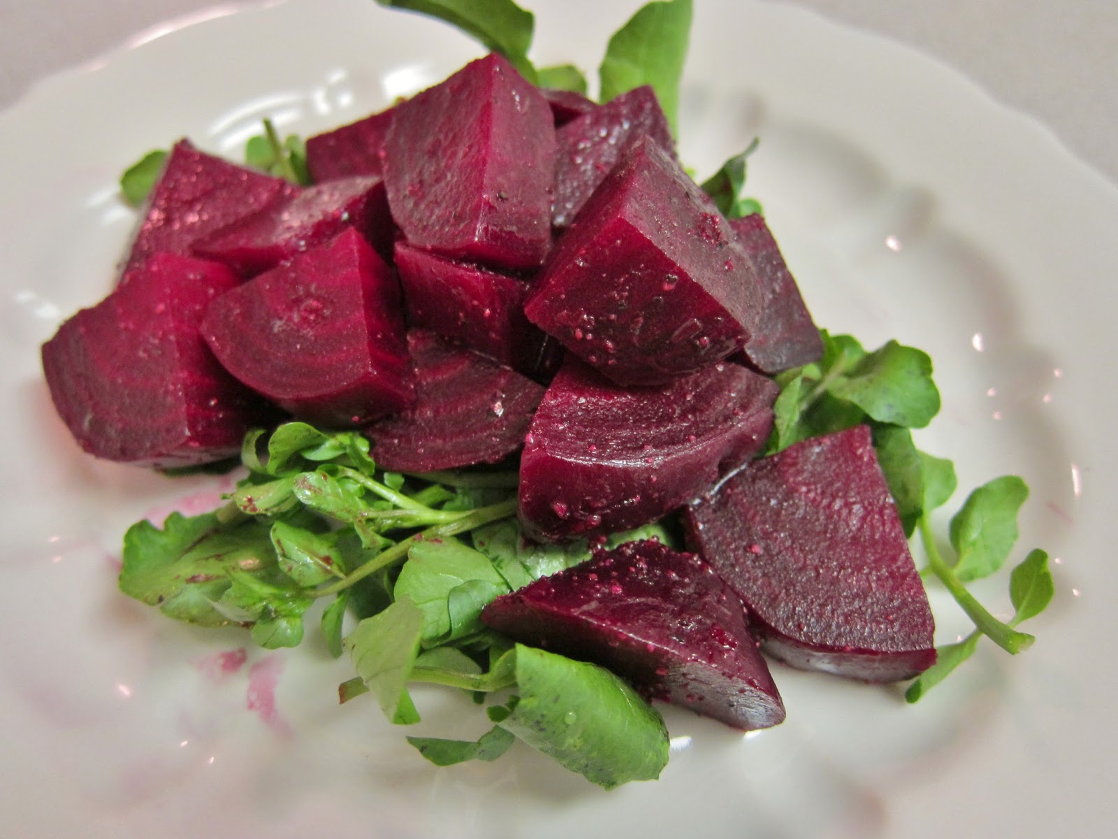The Vegan Chronicle Beet, Jicama and Watercress Salad