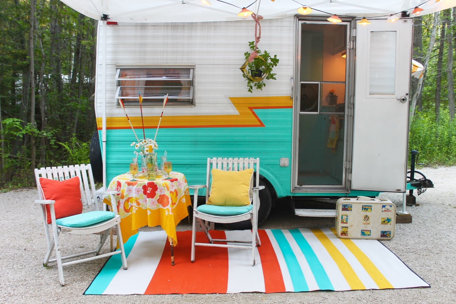Opendoor Studio: Cute Vintage Camper ... Summer Roadtrip 2015