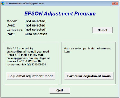 Epson L220 Adjustment Program Download