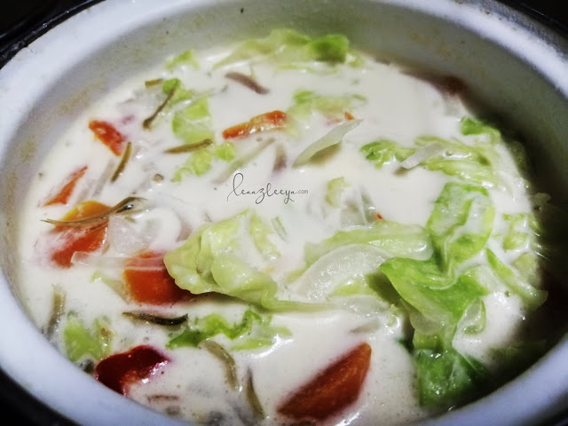 Blog Lea Azleeya Resepi Sayur Kubis Masak Lemak Paling Simple Tetapi Sedap