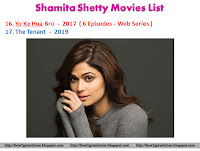 Shamita Shetty Movies From Yo Ke Hua Bro-6 Episodes-Web Series, The Tenant [Shamita Shetty Recent Movie]
