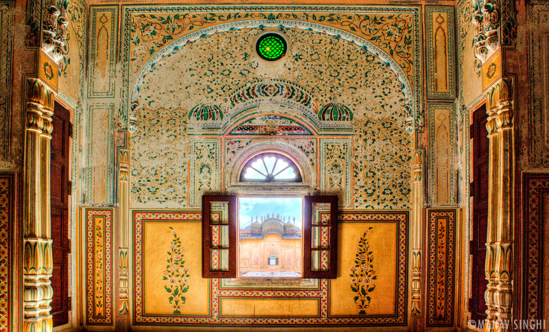 Room at First Floor at Madhavendra Palace, Nahargarh Fort, Jaipur.