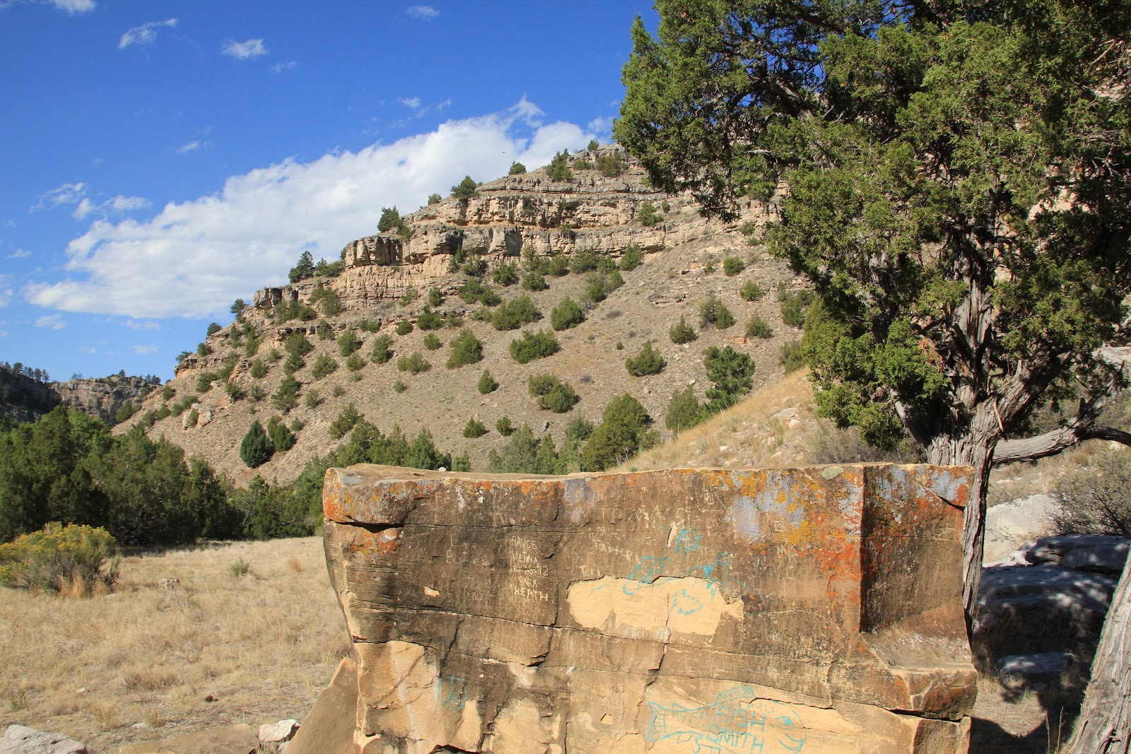 Travels with Twinkles Guernsey State Park, Wyoming
