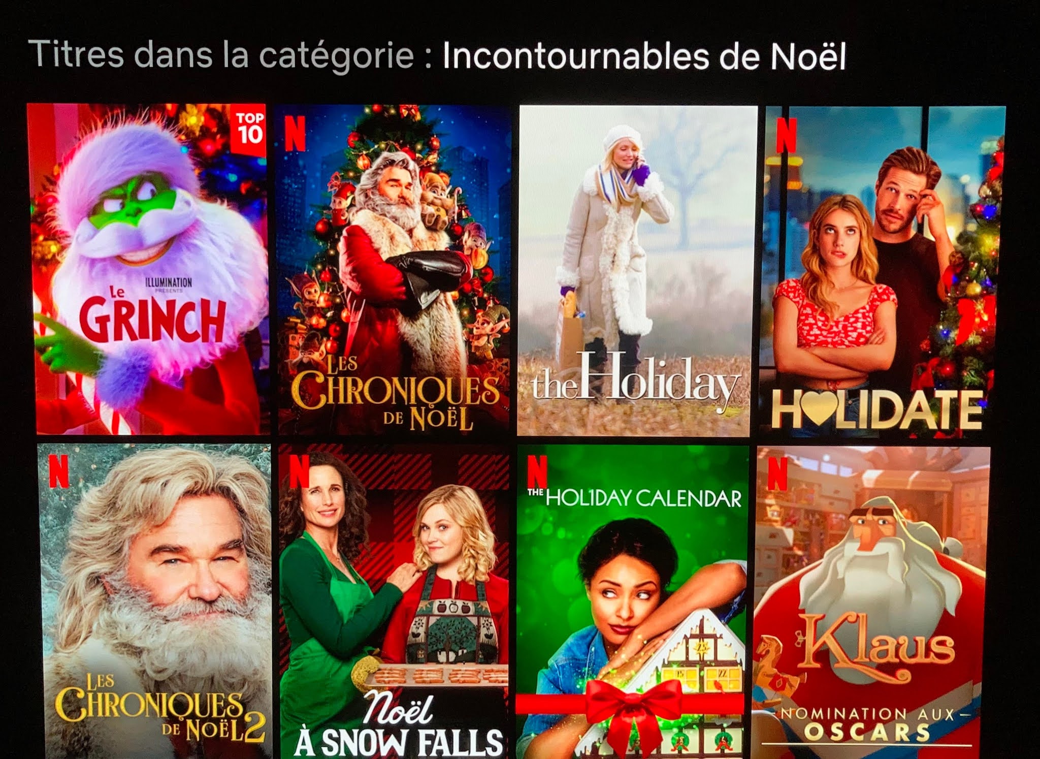 films Noel Netflix