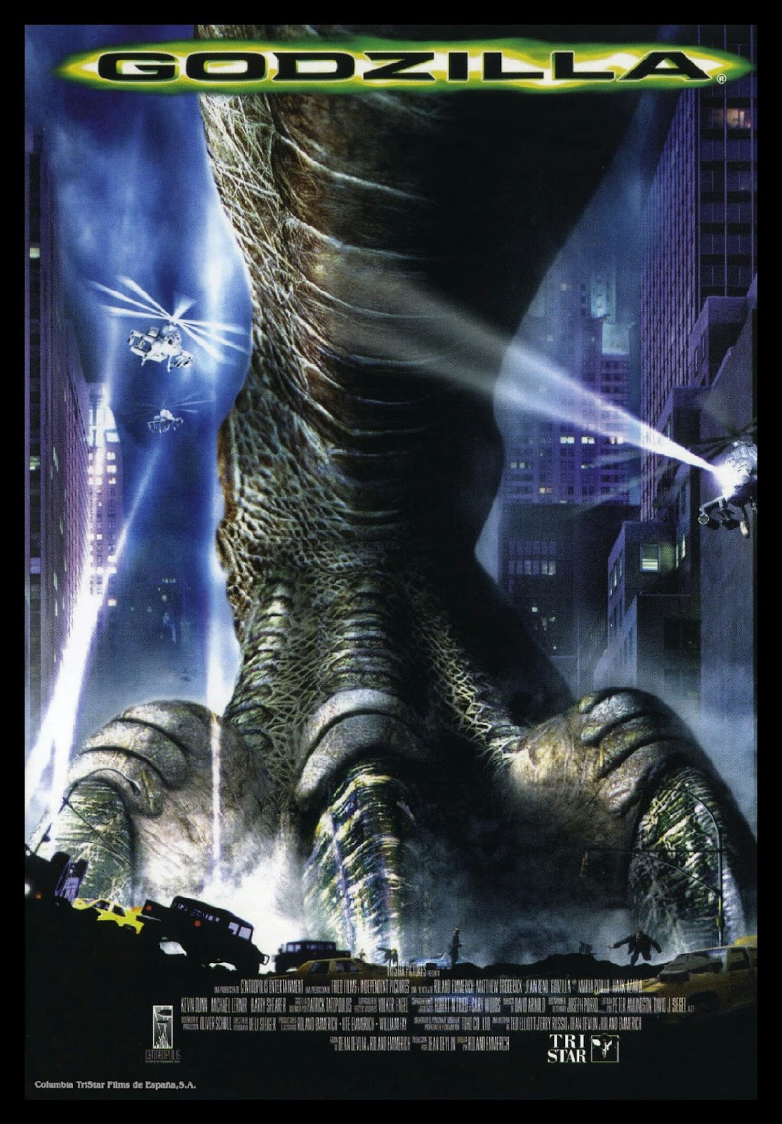 Filmes e séries do SBT: FILME " GODZILLA " NESTE SÁBADO (27/8)