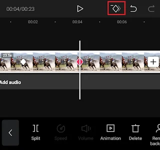add more keyframe