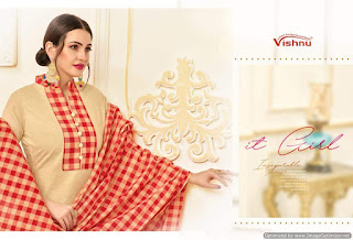 Vishnu Manikarnika Cotton punjabi dress Material