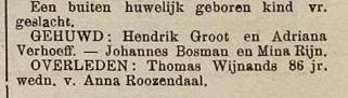 Getrouwd,  Eemlander, d.d. 06-04-1910