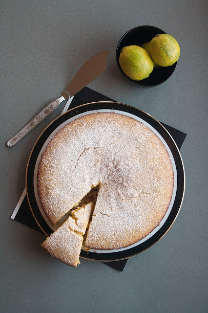 Torta all'olio d'oliva e lime