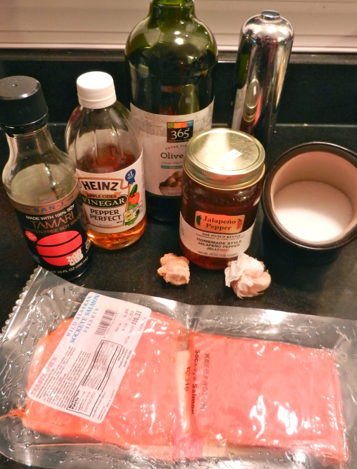 I'll Bake It, You Eat It Pepper Jelly Salmon