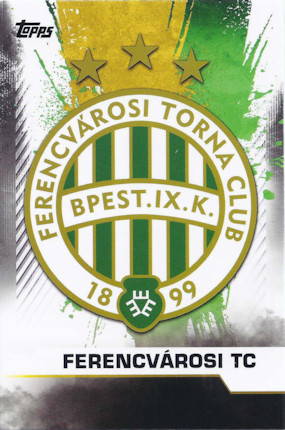 Football Cartophilic Info Exchange: Topps (Hungary) - Ferencvárosi TC  2020/21 Poster Pack