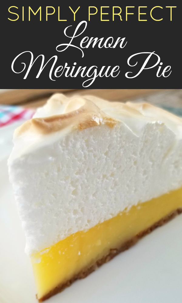 Classic lemon meringue pie with tart and creamy lemon custard topped with silky smooth meringue plus tips for making the perfect creamy meringue that stays dreamy for days.