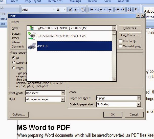 Membuat File PDF