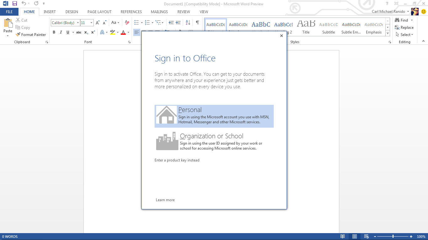 CorbyStudio My Microsoft Office 365 Experience