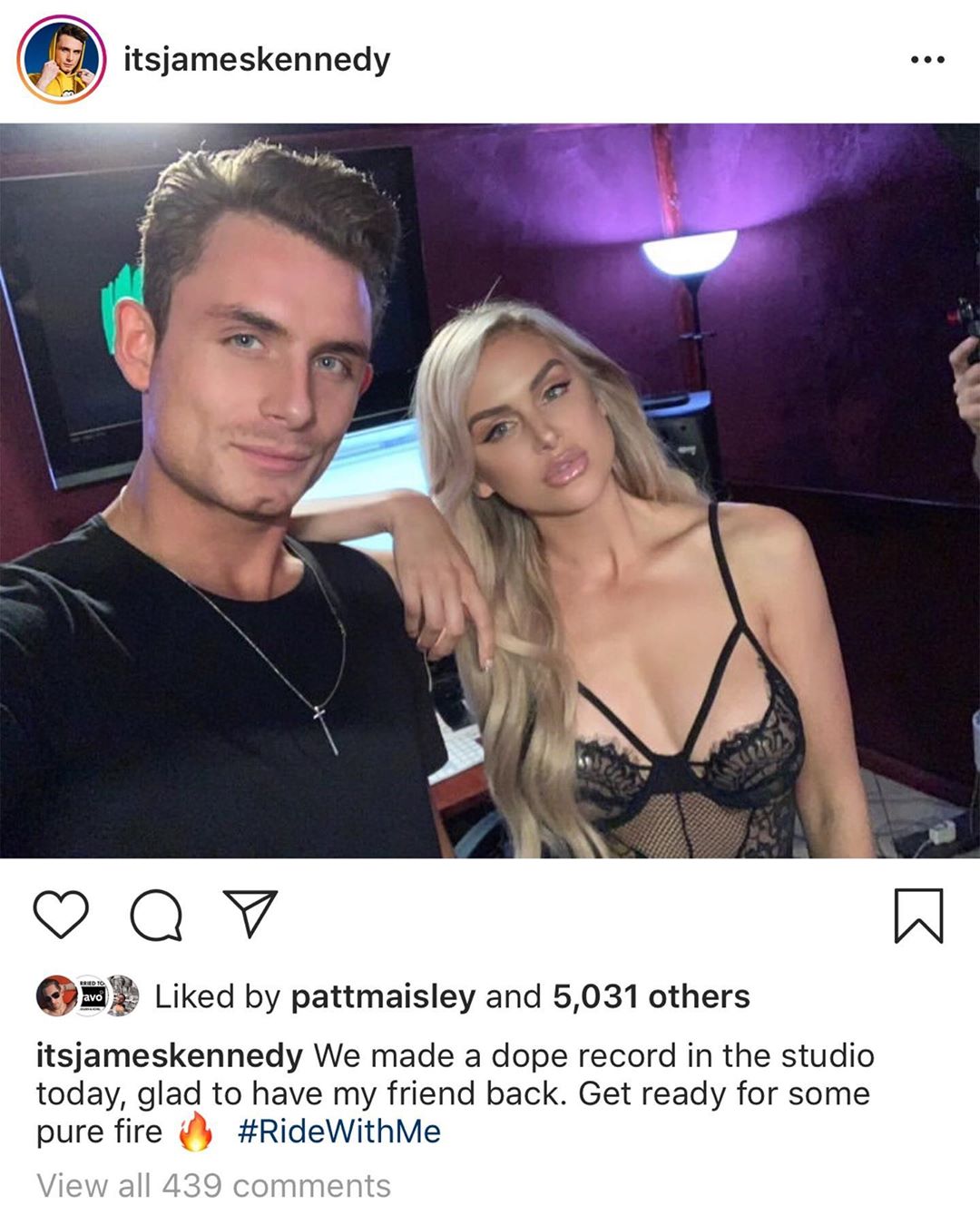 James Kennedy And Lala Kent Confirm That They Have Rekindled Their