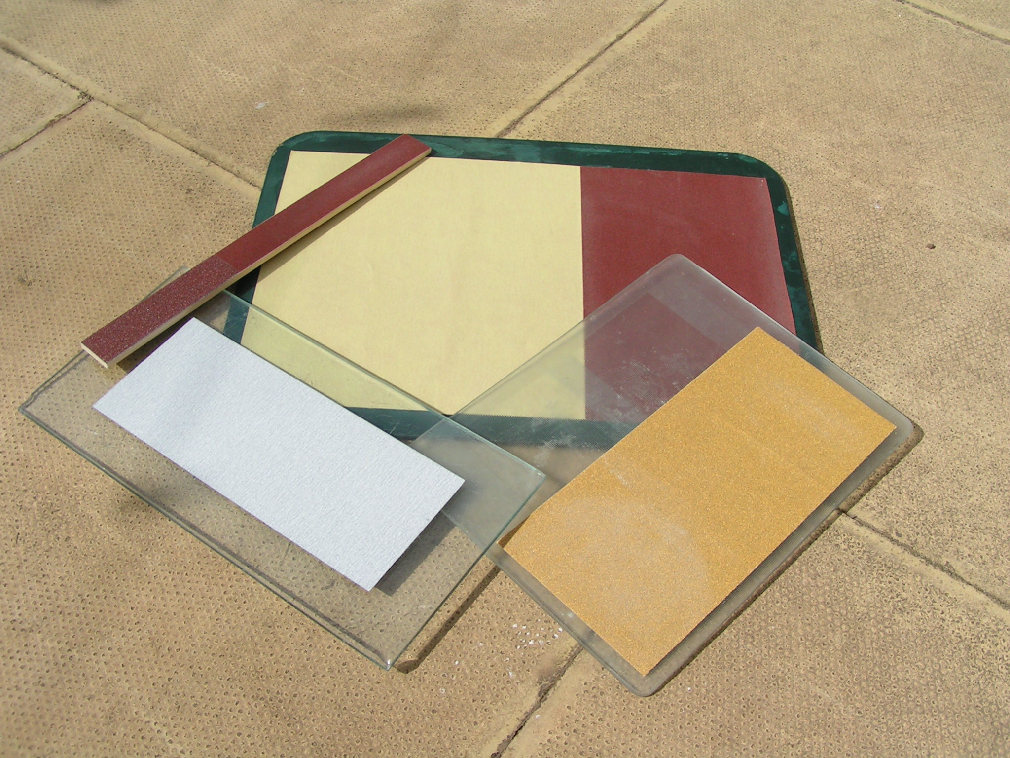 Dampf's modelling page Sanding boards