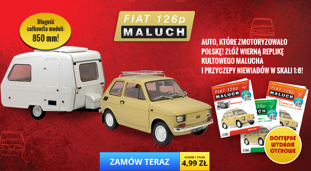 Dodatki w kiosku 2 (+ sklepy) Fiat 126p Maluch zapowiedź