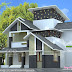 Modern sloping roof 2275 square feet home