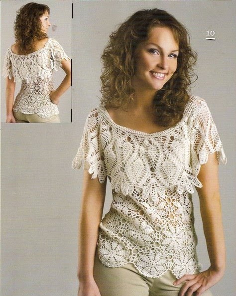 T-shirt For Summer Crochet Pattern