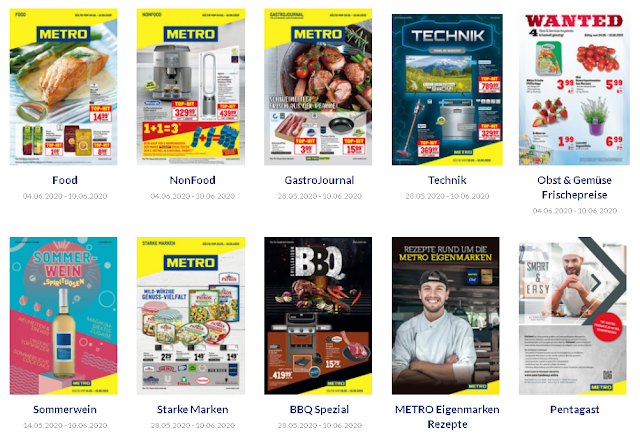 METRO Prospekte Kataloge ab 04.06 / ab 10.06 2020→ Online shop