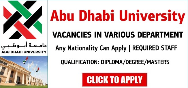 scientific research jobs in abu dhabi