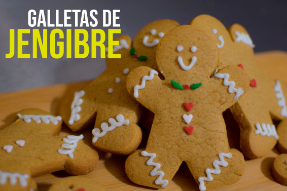 Receta de GALLETAS DE JENGIBRE NAVIDEÑAS Receta de GALLETAS DE JENGIBRE NAVIDEÑAS