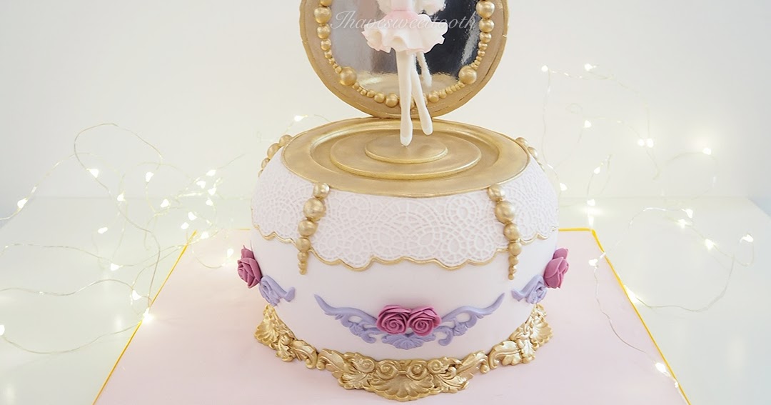 I Have Sweet Tooth Classic Ballerina Music Box Cake