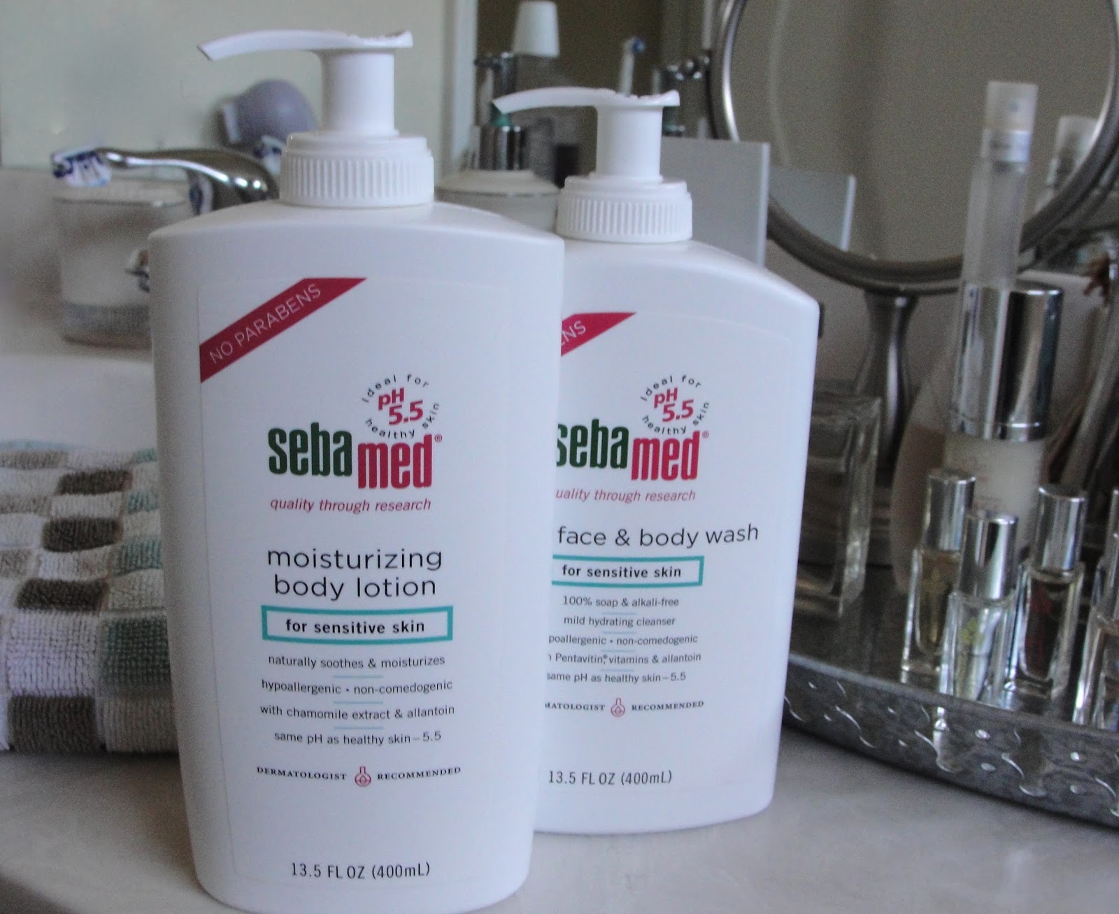 Sebamed Body Wash & Body Lotion review