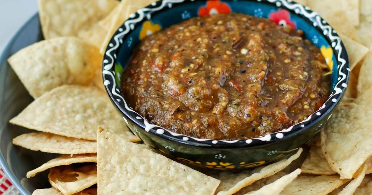 Roasted Jalapeño Salsa Karen's Kitchen Stories