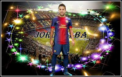 Jordi Alba Wallpaper 2012 - FC Barcelona 2012-2013
