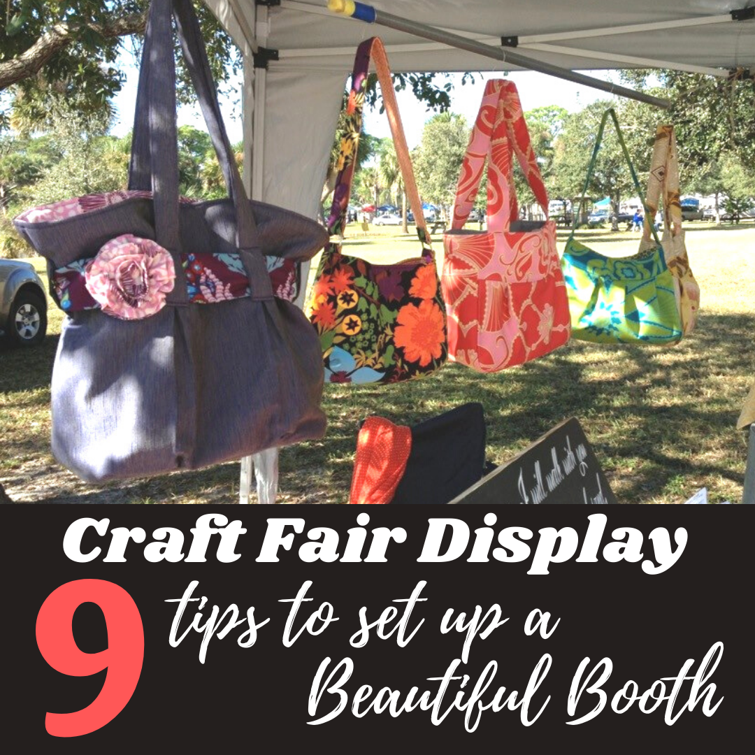 Blue Susan Makes Craft Fair Display 9 Tips to Set up a Beautiful Booth