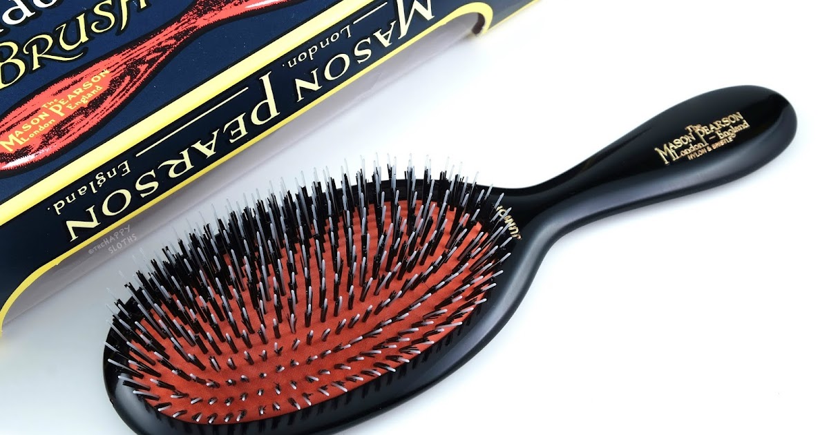 Mason Pearson | Boar Bristle & Nylon Hairbrush: Review | The Sloths: Beauty, Makeup, and Skincare Blog Reviews and Swatches