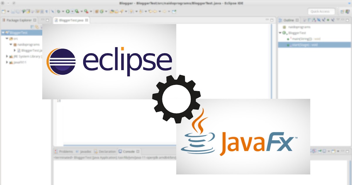 Pasos simples para agregar el runtime de JavaFX a Eclipse ~ Naido Programs