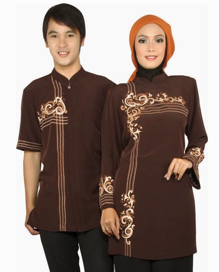  Model  Baju  Couple  Terbaru  Busana Muslim Lebaran  2019