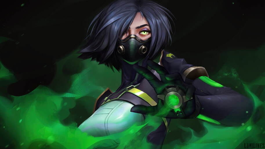394556 Valorant Viper Poison Gas Game Art 4k Pc Wallpaper | Images and