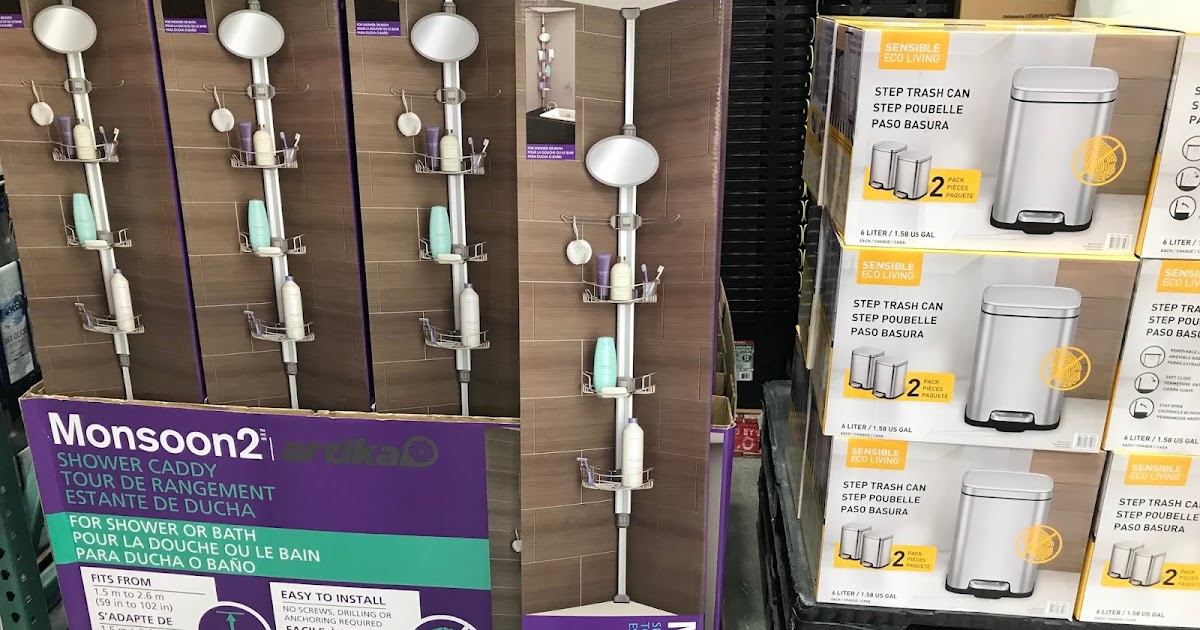 Artika Monsoon 2 Shower Caddy Costco Weekender
