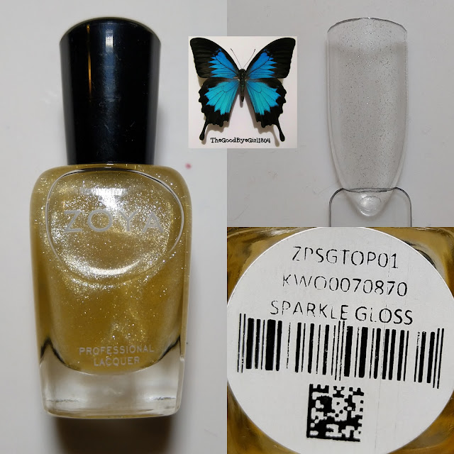 TGG1804's Nails A Zoya A Day Sparkle Gloss Topcoat