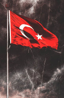 turk bayragi siyahtan kirmiziya gecis 10