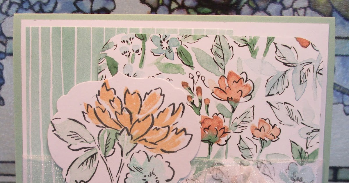 HEARTWARMERS FROM VICKI STAMPIN' UP! HandPenned Designer Series Paper