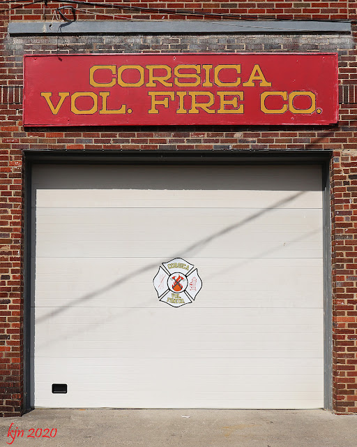 The Outskirts of Suburbia: Corsica Volunteer Fire Company