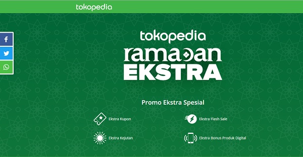 Ramadan Ekstra : Tips Belanja Online Hemat Selama Bulan Ramadan di Tokopedia lemaripojok