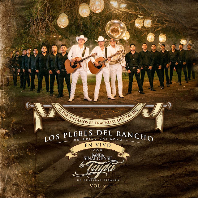 Los Plebes del Rancho estrenan album en vivo